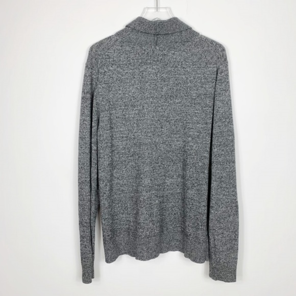 Marc Anthony Gray Marled Slim Fit Sweater - Picture 5 of 8